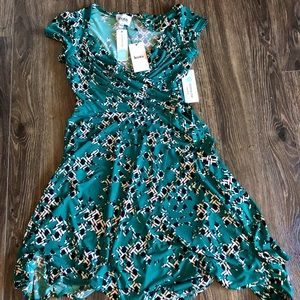 Petite XS Leota faux wrap dress.